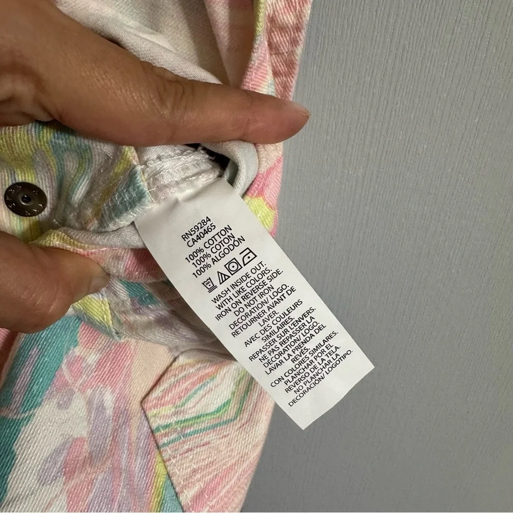 The Children's Place Overalls Size 8 in Pink and White